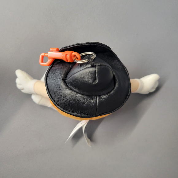 M&M's Orange Pirate Plush Keychain 9" Galerie Mars 2003 Stuffed Toy Collectible - Picture 11 of 16